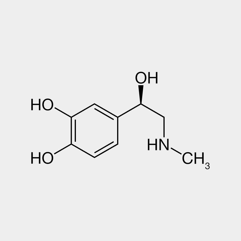 Adrenaline Epinephrine Molecule