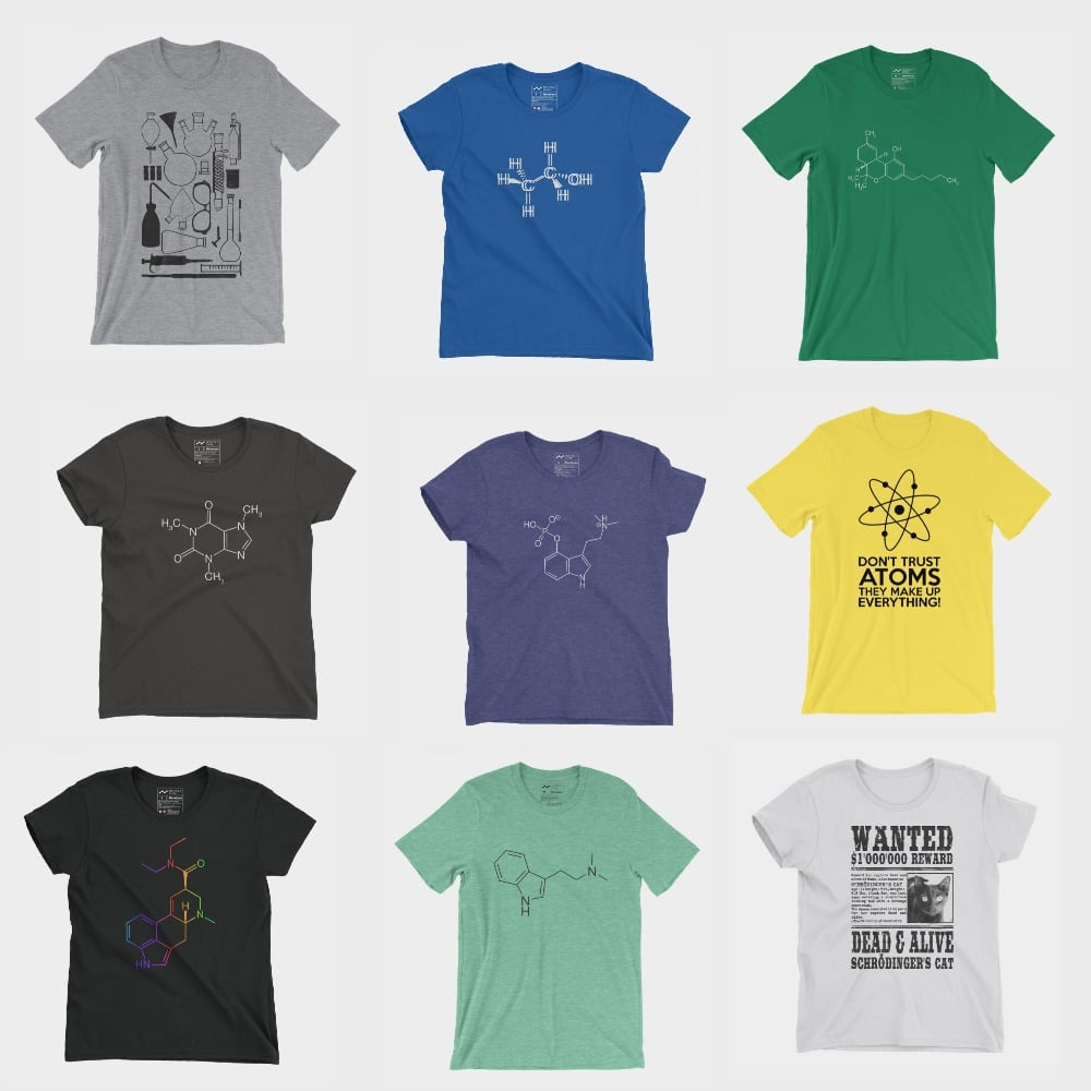 T-Shirts Molecule Store