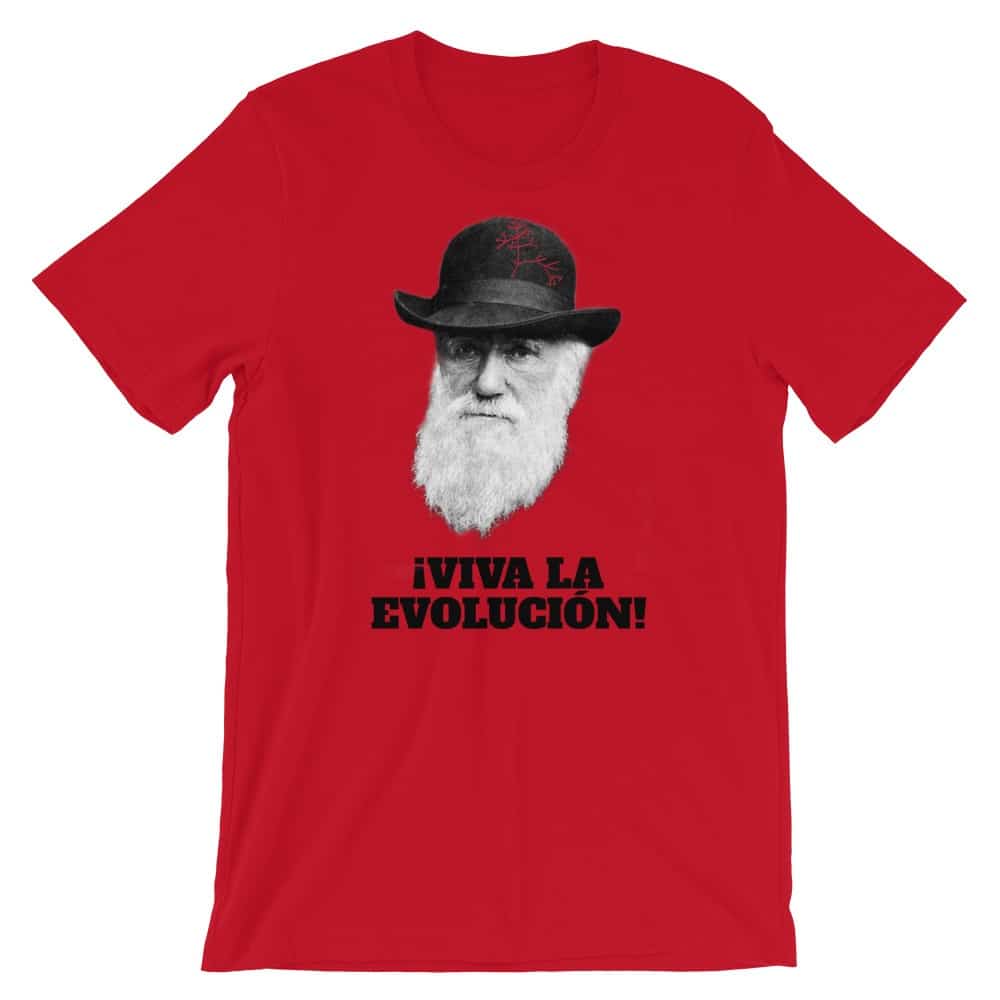 Viva la Evolución Premium T-Shirt Unisex red